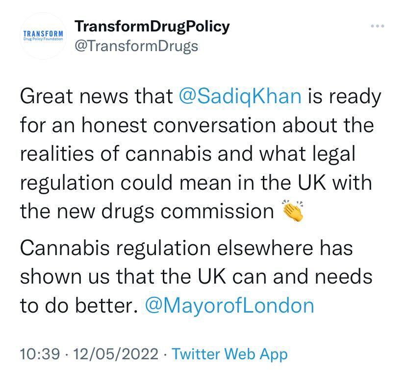 London's Cannabis Commission: What can it actually achieve