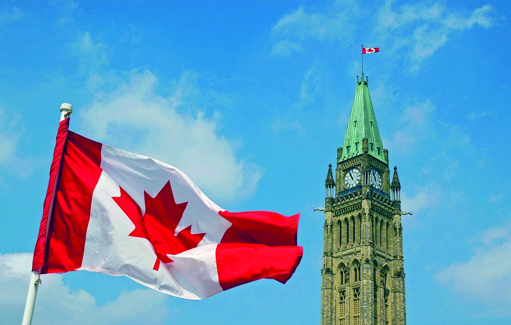 Canada Parl flag